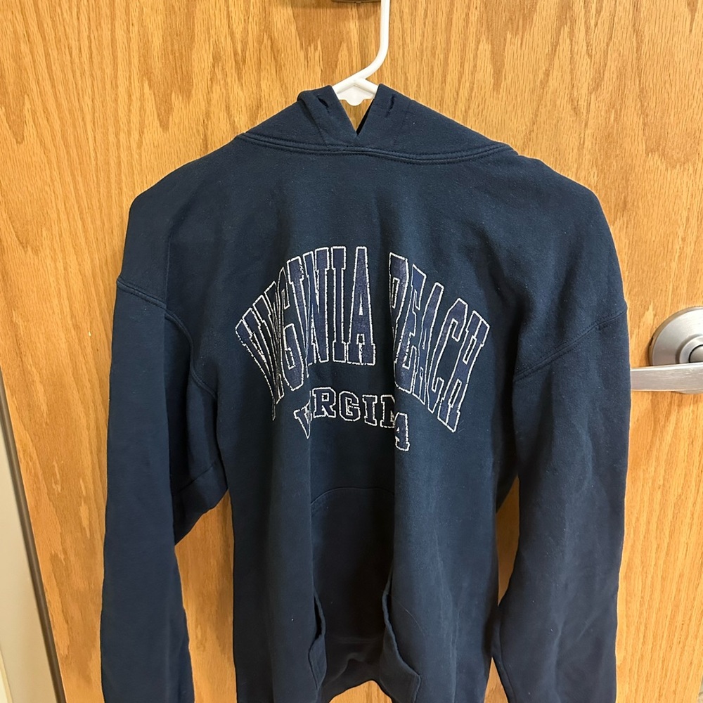 Navy Virginia Beach Hoodie